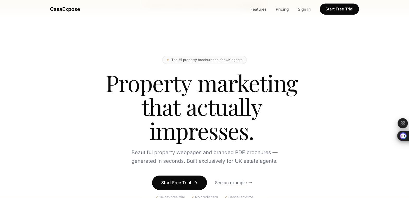 CasaExpose screenshot
