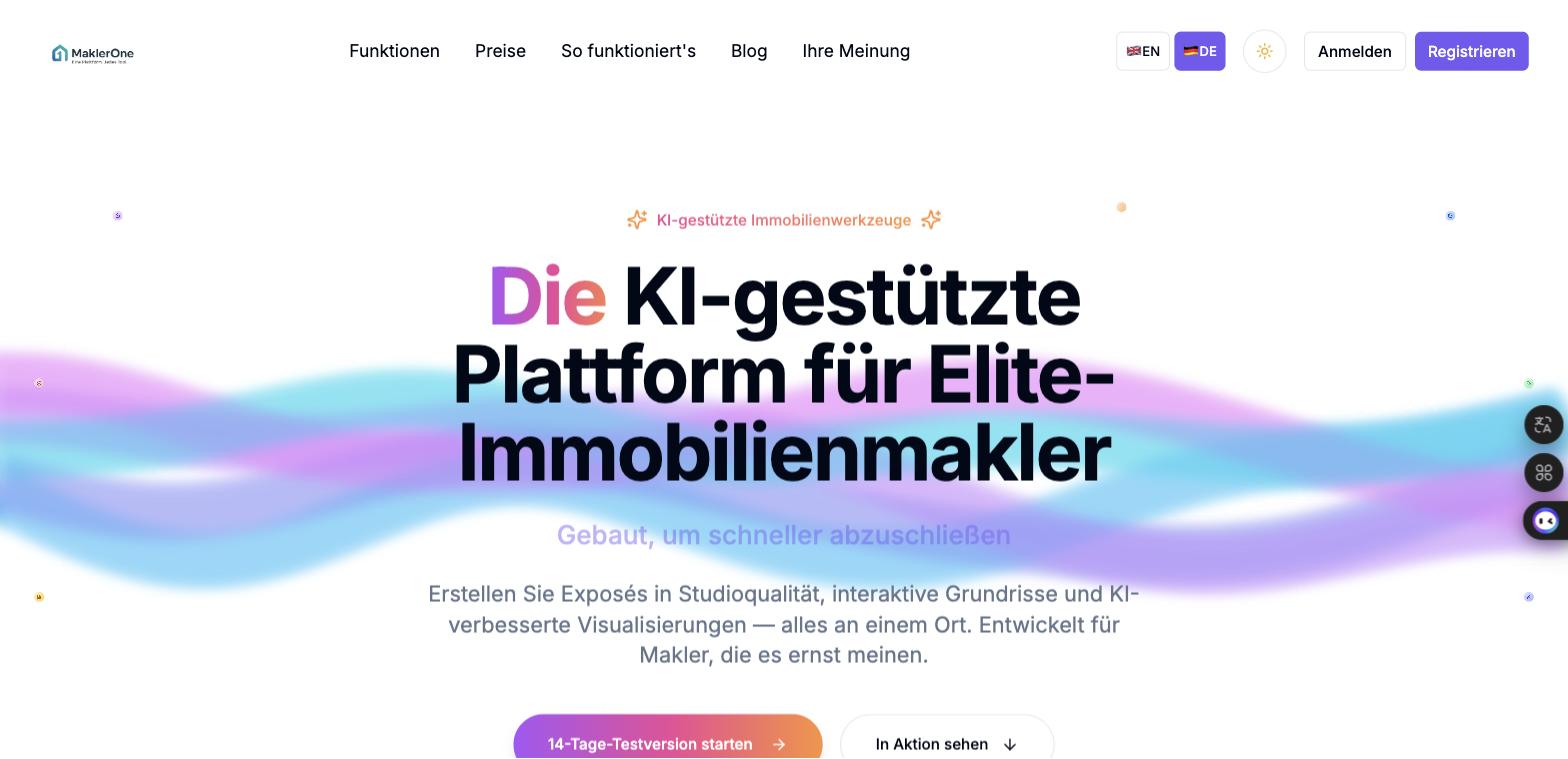 MaklerOne screenshot